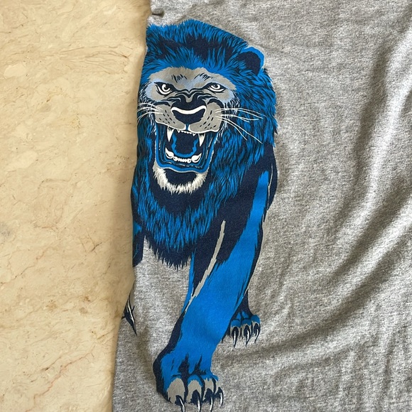 Detroit Lions Miller Lite t shirt football beer L - Picture 6 of 8